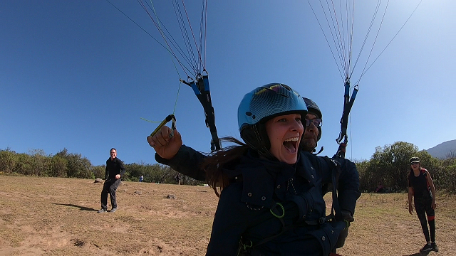 Vuelo en parapente