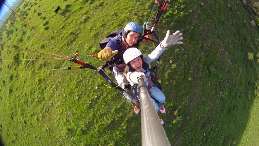 Vuelo en parapente